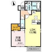 宮の前プラザの間取り画像
