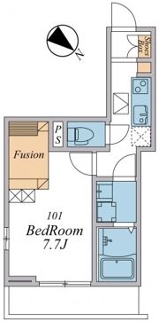 ウィンドテラス八千代台北Ⅱの間取り画像