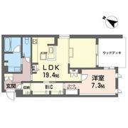 ユートレアS棟の間取り画像