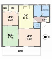 コスモポートの間取り画像