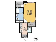 アシンプトートA棟の間取り画像