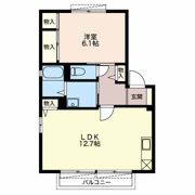 グランドールAKI Bの間取り画像