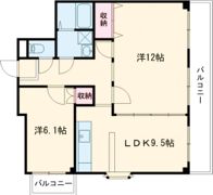 ノーブル今在家の間取り画像