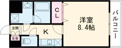 メルディアキューブやえのさとの間取り画像