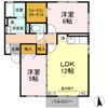 セジュール目長田 Ⅱの間取り画像