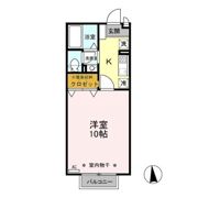 リビングタウン上並榎 A/Bの間取り画像