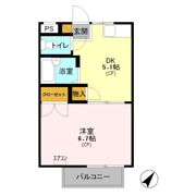 コンフォール大牧の間取り画像