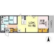 ウェイズKの間取り画像