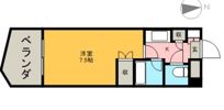 エスポワール城西の間取り画像