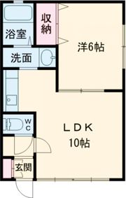 メゾンヒロミの間取り画像