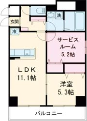 MISTRAL北条口Ⅱの間取り画像