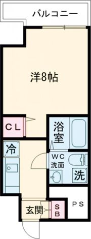 ラシーヌ宿院の間取り画像