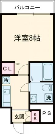 ラシーヌ宿院の間取り画像