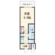 S-RESIDENCE難波大国町Tresの間取り画像