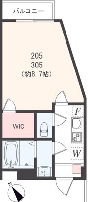 アザーレ・ディオン三田の間取り画像