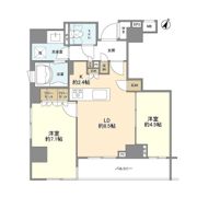 コスモリード市ヶ谷払方町の間取り画像