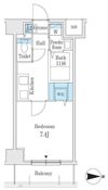 プレイズシード名古屋亀島の間取り画像