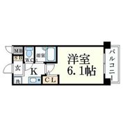 プレサンス京都四条烏丸の間取り画像