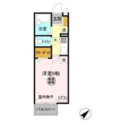 ベルデュールの間取り画像