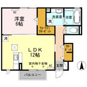 アバンティ小土の間取り画像