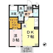 アーバンシヅキの間取り画像