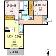 エストの間取り画像