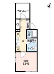 Fleur chiba (フルールチバの間取り画像