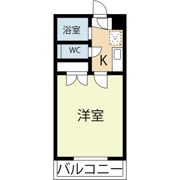 ベルトピア福岡Ⅰの間取り画像