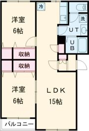 MハウスⅢの間取り画像