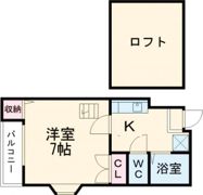 オズレジデンス鶴見の間取り画像