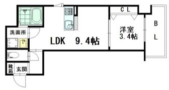 WISTERIA香椎SUZUの間取り画像