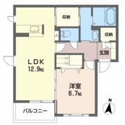 プロムナード南ケ丘Aの間取り画像