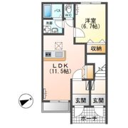 コンフォーティアの間取り画像