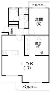 クランツハイムの間取り画像