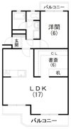 クランツハイムの間取り画像