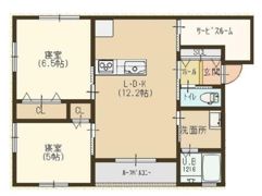 JB明磧RIVERAINの間取り画像