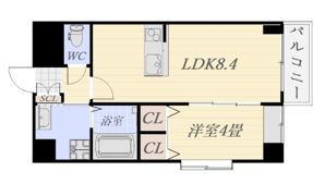 ラルーチェ平田橋の間取り画像