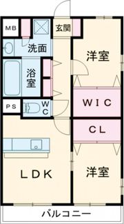 リアンレガーロ大牟田の間取り画像