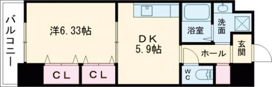 グランドツイン黒崎の間取り画像