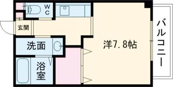 ヴィラむつみの間取り画像
