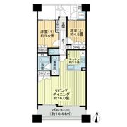 ライオンズタワー仙台青葉の間取り画像
