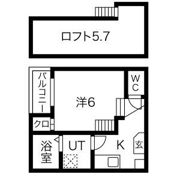 リバーサイド露橋の間取り画像