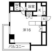 サンリヴァーメゾンの間取り画像