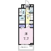アンジュ ド ボヌール 香里園の間取り画像