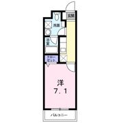 bell chambreの間取り画像