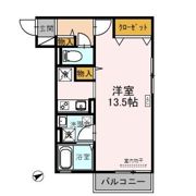 エイトキューブOne Aの間取り画像