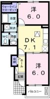 ラピスラズリの間取り画像