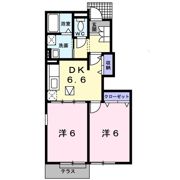 オアゾ αの間取り画像