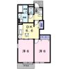 オアゾ αの間取り画像