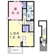 コーポM Bの間取り画像